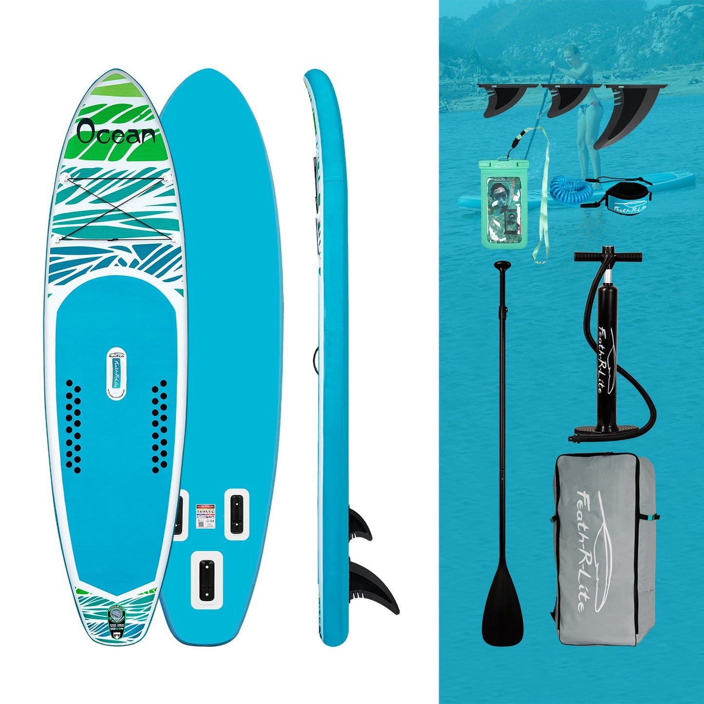 Ocean 10′6" SUP Paddle Board
