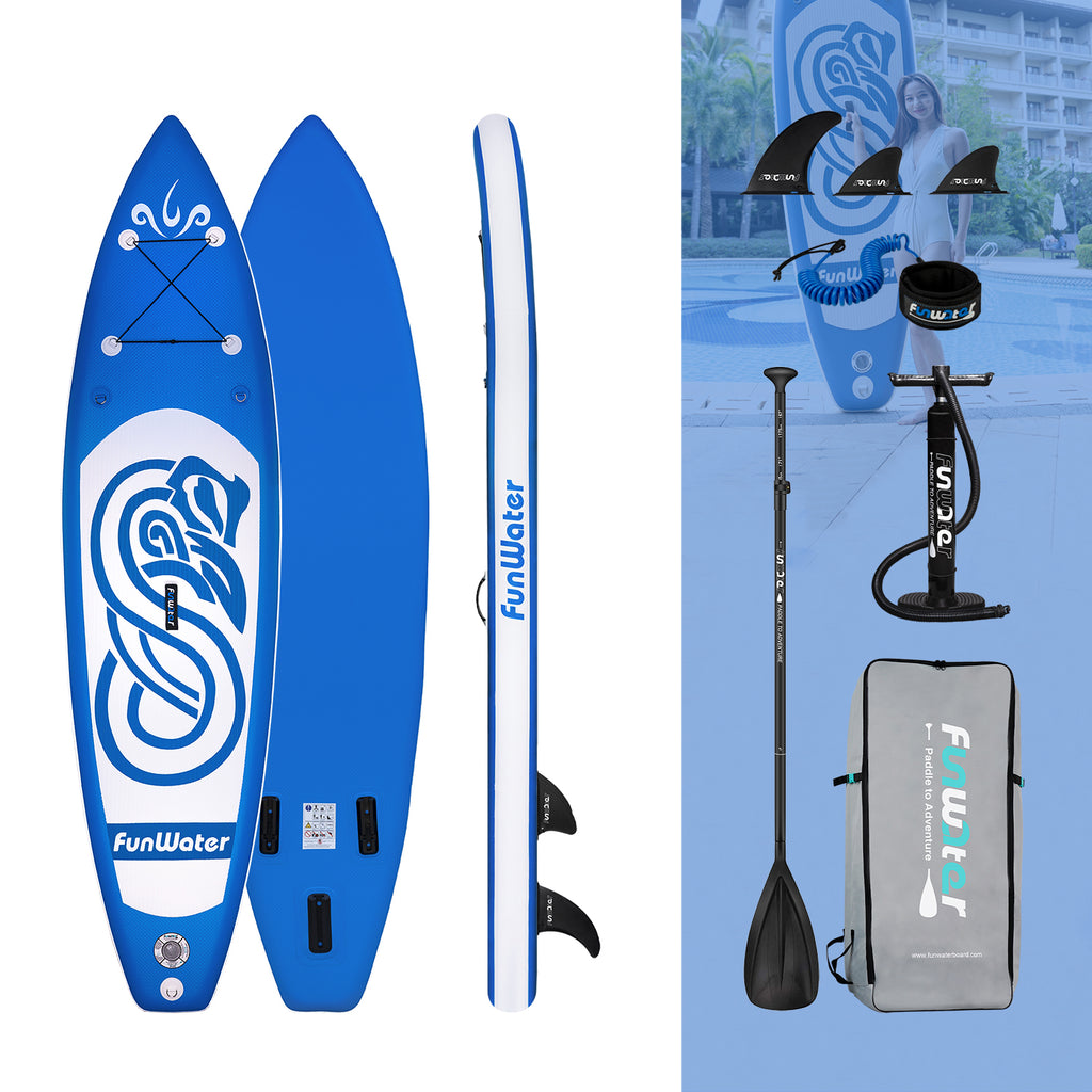 Rainbow Snake 10′ Stand Up Paddle Board