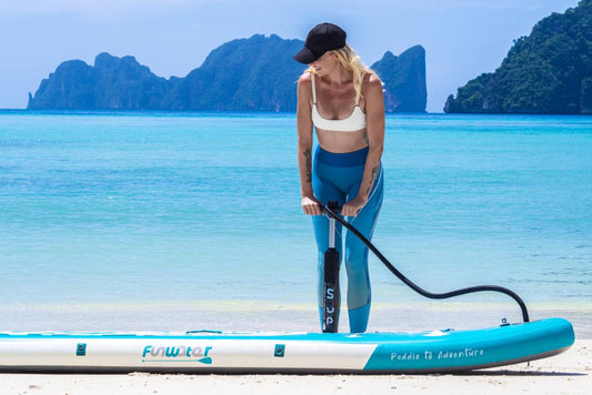 How to inflate and deflate inflatable SUP