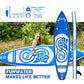 Rainbow Snake 10′ Stand Up Paddle Board