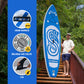 Rainbow Snake 10′ Stand Up Paddle Board