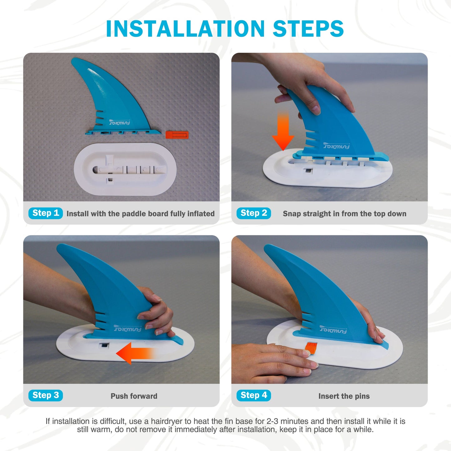 Paddle Board Side Fin 4"
