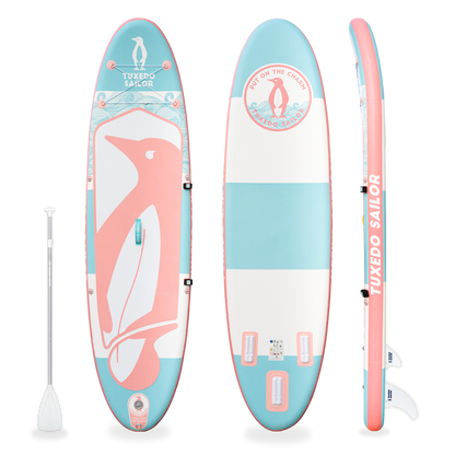 Tuxedo Sailor SUP Gonfiabile - Tavola Da Paddle Board Completa Con Pagaia, Pompa E Zaino - Foto 8