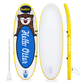 funwater inflatable paddle board designed for children 8'
