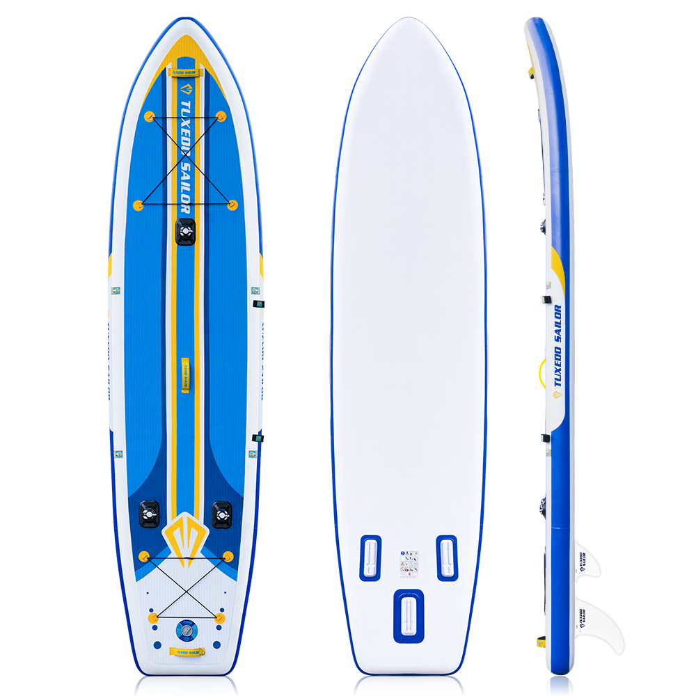 Epic 12′ Inflatable Paddle Board SUP for Fishing
